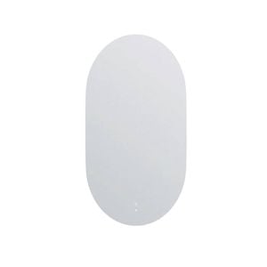 Attica 900 x 450mm Frameless Pill LED Mirror