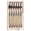 Laguiole Jean Neron 6pc. Soup/dessert Spoon Set - Light Horn