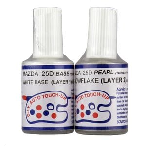 Mazda Touch Up Paint - 25D Snowflake White Pearl Mazda 2 3 6 CX3 CX5 CX7 CX9