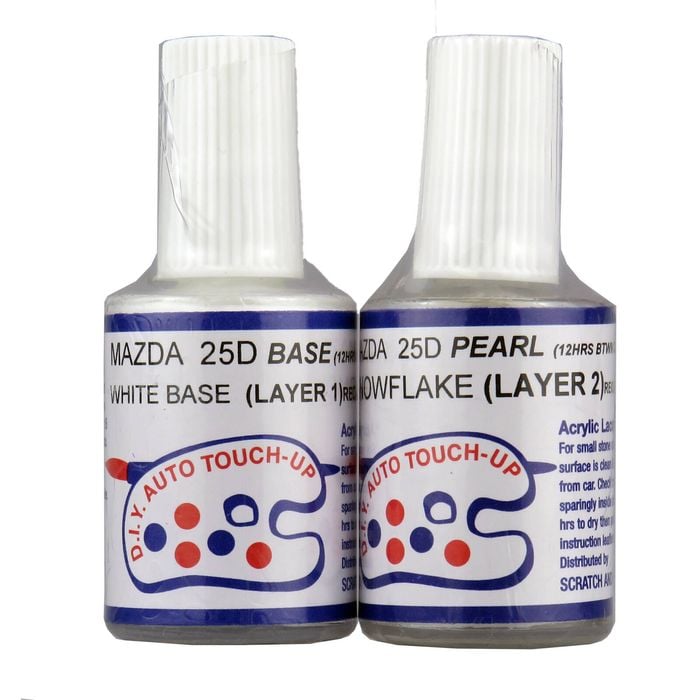 Mazda Touch Up Paint - 25D Snowflake White Pearl Mazda 2 3 6 CX3 CX5 CX7 CX9