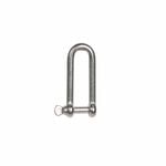 Taskmaster 5mm 316 Stainless Steel Long D Shackle