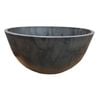 Respect 41cm Charcoal Green Earth Low Bowl Planter