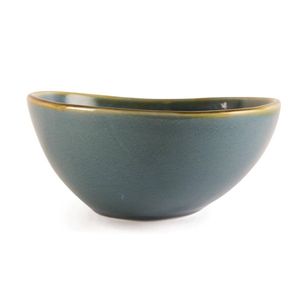 Olympia Kiln Bowl Ocean 215mm Pack Of 4 Porcelain Commercial Tableware