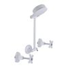 Shaw & Mason White Shower Set