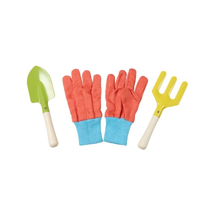 Saxon Kids Garden 3 Piece Set W/ Gloves