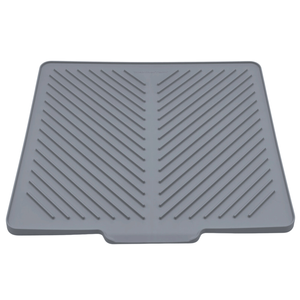 Weathertech Dishmat Drip Dry Hand-washed Dish Drying Mat - Slate