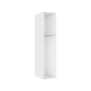 Lugna 2048 x 450 x 580mm White Cabinet Shell