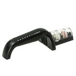 Global 2 Stage Ceramic Water Sharpener Black