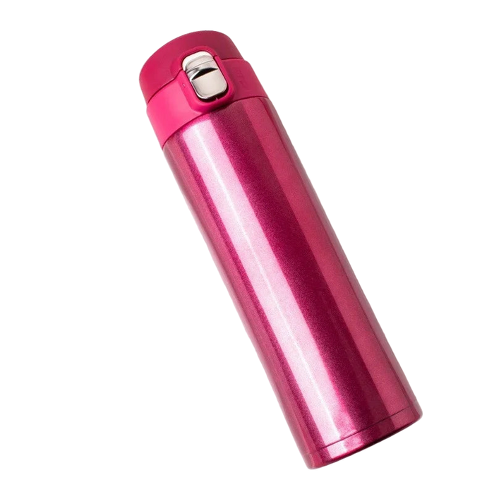 500ml Vacuum Flask Rose Red