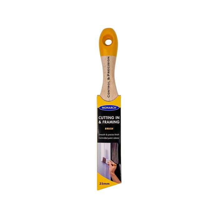 Monarch 25mm Cutting In & Framing Synthetic Paint Brush - 25mm