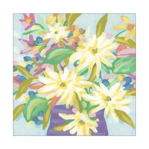 Artey | Sunny Day Bouquet II - Stretched Canvas - Stretched Canvas - 140 x 140cm