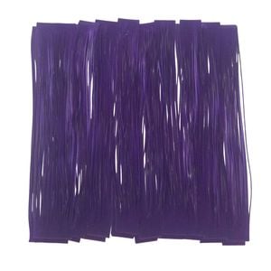 Artizan 22 Strand Silicon Skirting, Metallic Purple, Qty 20