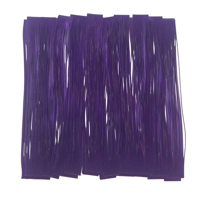 Artizan 22 Strand Silicon Skirting, Metallic Purple, Qty 20