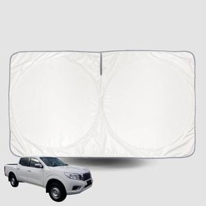 Windscreen Sun Shade for Nissan Navara(NP300/D23 STX) 2015-Current Universal Fit Window Visor UV Block