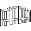 Masterworks 4270 x 40 x 1975mm Hadley Driveway Gate Set