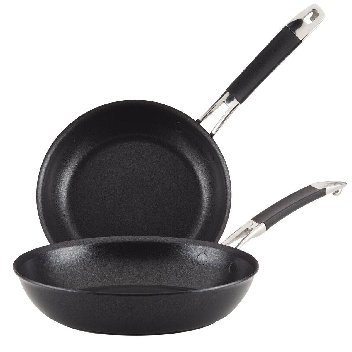 Anolon Smart Stack Nonstick Induction Skillet Twin Pack 22/25cm ...