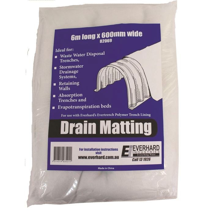 Everhard 600mm x 6m Drain Matting