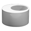 Holman 100 x 50mm M-F PVC DWV Socket Reducer