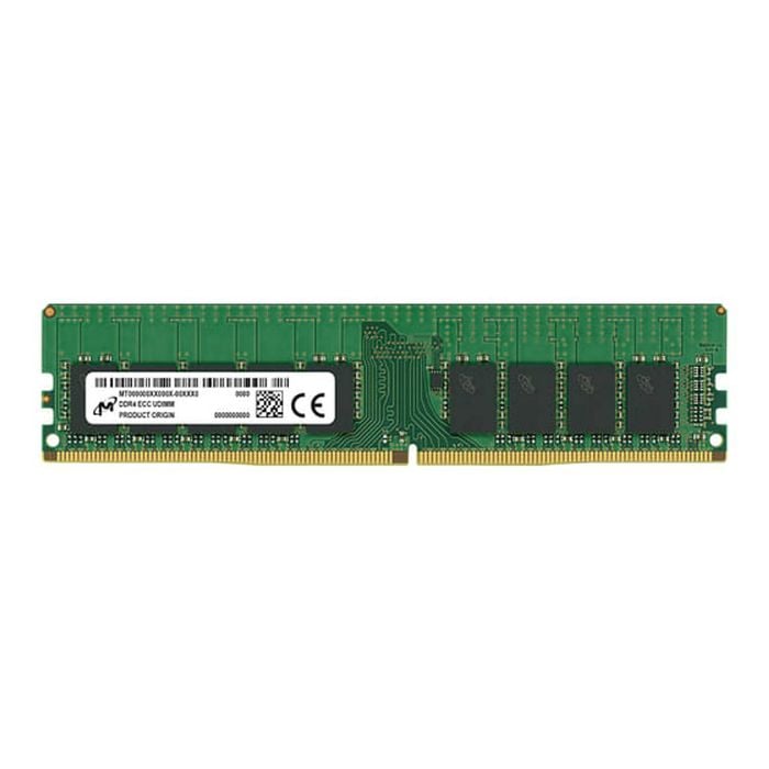Modulo Memoria Server Micron DDR4-3200 32GB ECC - Modello MTA18ASF4G72AZ-3G2F1ZI, 288 Pin, Per Workstation E Server