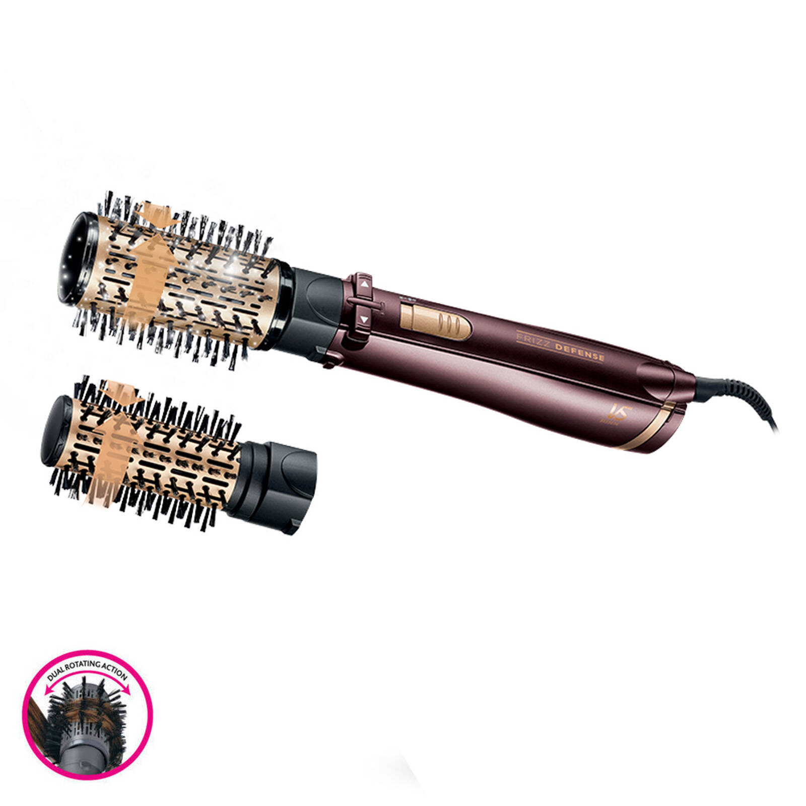 Vs Sassoon Enrich Rotating Hot Air Styler VS Sassoon Frizz Defense