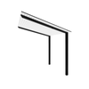 Exterior Life 6.0m Hollywood Black/Pearl White Pergola