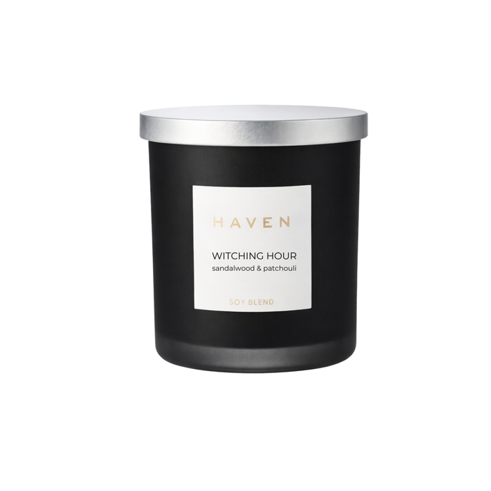 Haven Witching Hour Scented Glass Candle 10.1cm