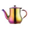 ANYGLEAM Teapot Pink Rainbow Stainless Steel with Filter for Coffee, Tea, Oil and Liquid Seasonings Container Kettle