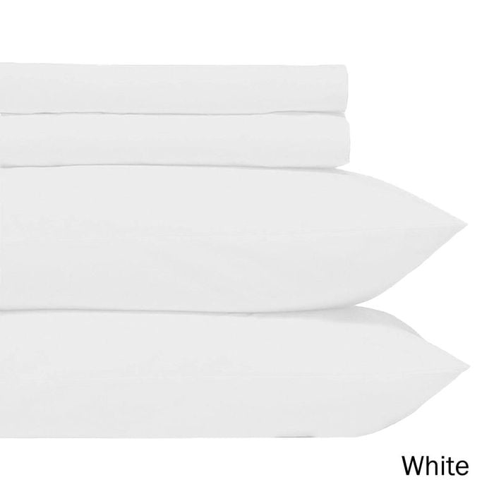 Big Sleep Microfiber Sheet Set White King