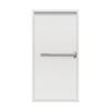 Lathams 2040 x 820 x 45 mm - RHO - Surfmist White Fire Exit Door and Frame