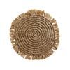 Fringe Natural Placemat Round