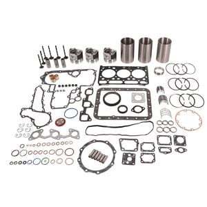 Rebuild Kit Pistons Rings Bearings Gasket Set Fits Kubota D1703 Engine