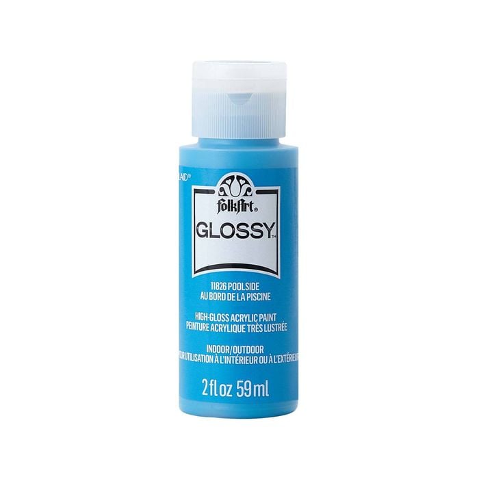 Folkart 59ml Poolside Glossy Acrylic Paint 