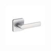Lane 65mm Brushed Satin Chrome Square Westminster Privacy Leverset