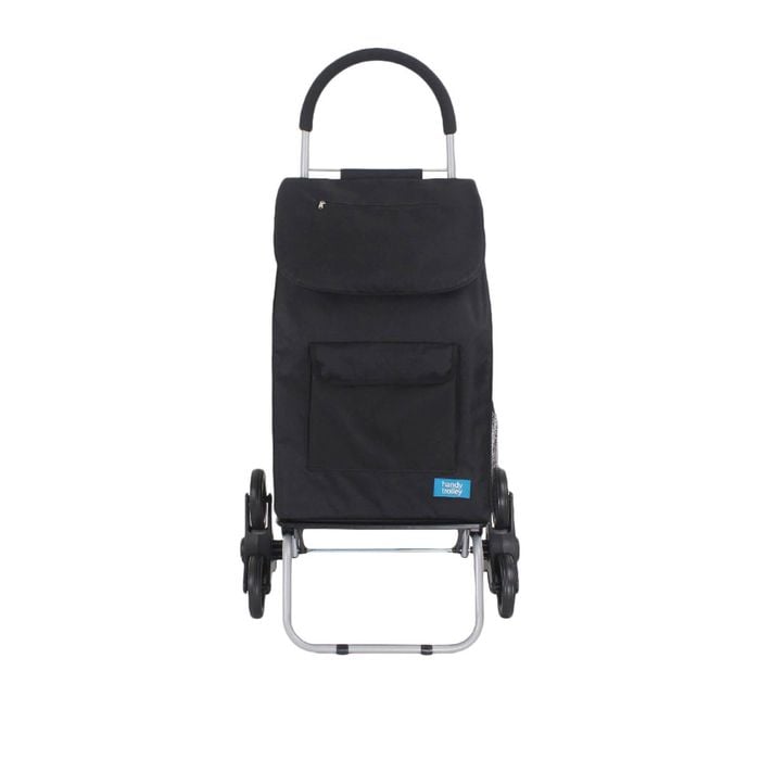 White Magic Handy Trolley With Climbing Wheels Black