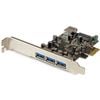 Startech.com Usb Adapter - Pci Express 2.0 X1 - Plug-in Card - Add Four Usb 3.0 Ports - Three External And One Internal Port