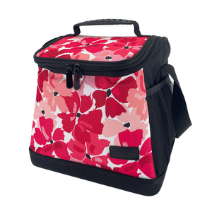 Sachi Insulated Weekender Cooler Bag 12l - Red Poppies