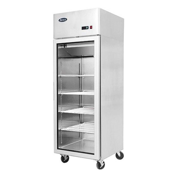 Atosa Top Mounted Single Glass Door Freezer Mcf8601