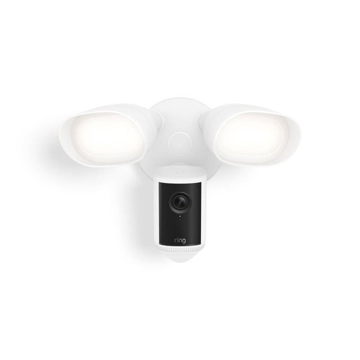 Ring Floodlight Camera Pro (2nd Gen) 4K Security Camera Wired White