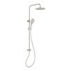 Mondella Resonance Brushed Nickel 5 Function Exposed Rail Shower and Hand Set WELS 3 Star 9L/min