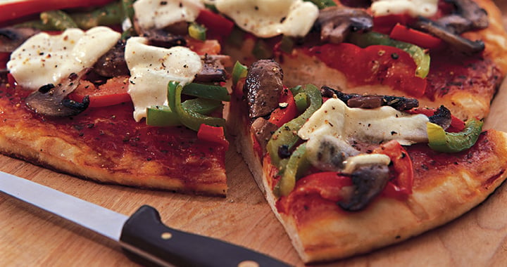 Easy Mushroom Vegetable Pizza Recipe | Matador BBQs