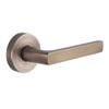Gainsborough Aged Brushed Copper Avant Rivera Quickfix Passage Lever With Latch