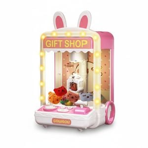 Kids Mini Claw Machine Toys - Home Arcade Game with Candy Grabber and Vending Dispenser