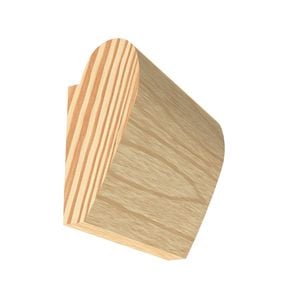 Porta 40 x 18mm 3m Clear Pine T/Drp Picture Rail