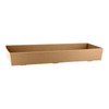 Star Group Premium Catering Tray Base Large Kraft 560x255x80mm Carton of 50