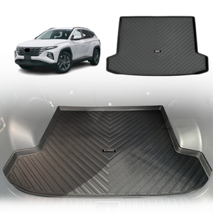 AUSGO Boot Liner for Hyundai Tucson 2021-Onwards Cargo Trunk Mat Boot Mat