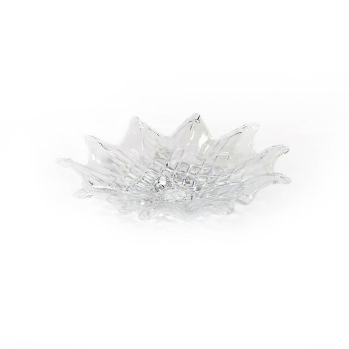 Ssh Collection Lisa 44cm Wide Glass Bowl - Clear