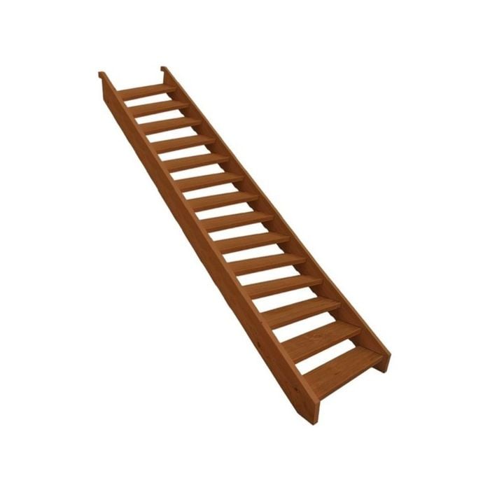 1200mm Stair Kit Merbau 14 Tread