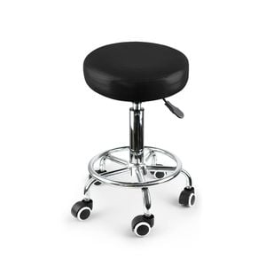 Levede Hydraulic Lift Salon Stool Black