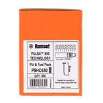 Ramset 50mm Premium Steel And Concrete Drive Pin With Gas - 500 Pack