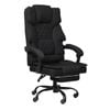 Levede Ergonomic Computer Chair With Footrest Wide Seat Dark Grey